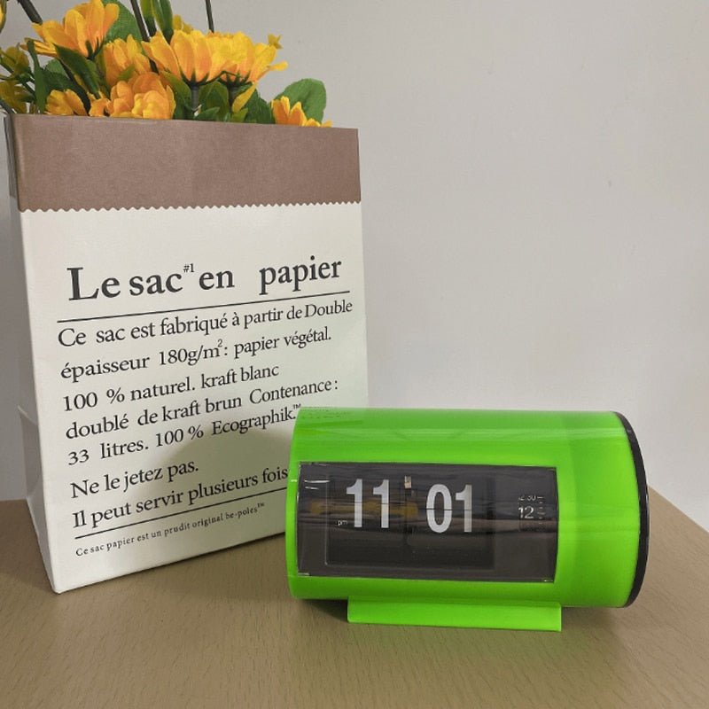 Vintage Flip Flap Alarm Clock My Wall Clock