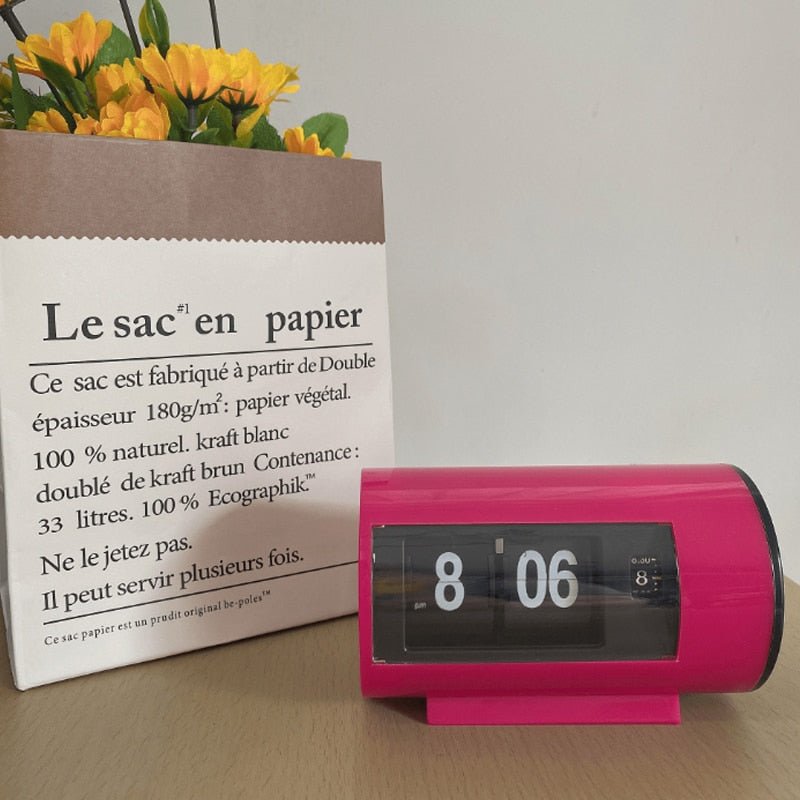 Vintage Flip Flap Alarm Clock My Wall Clock