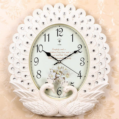 Vintage Two Swans Clock My Wall Clock