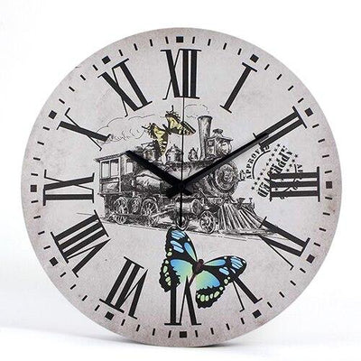 Vintage Wagon Decorative Clock My Wall Clock
