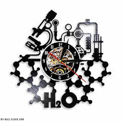 Vinyl Clock Chemistry experiment My Wall Clock