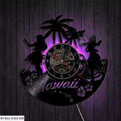 Vinyl Clock Hawaii My Wall Clock