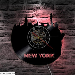 Vinyl Clock New York My Wall Clock