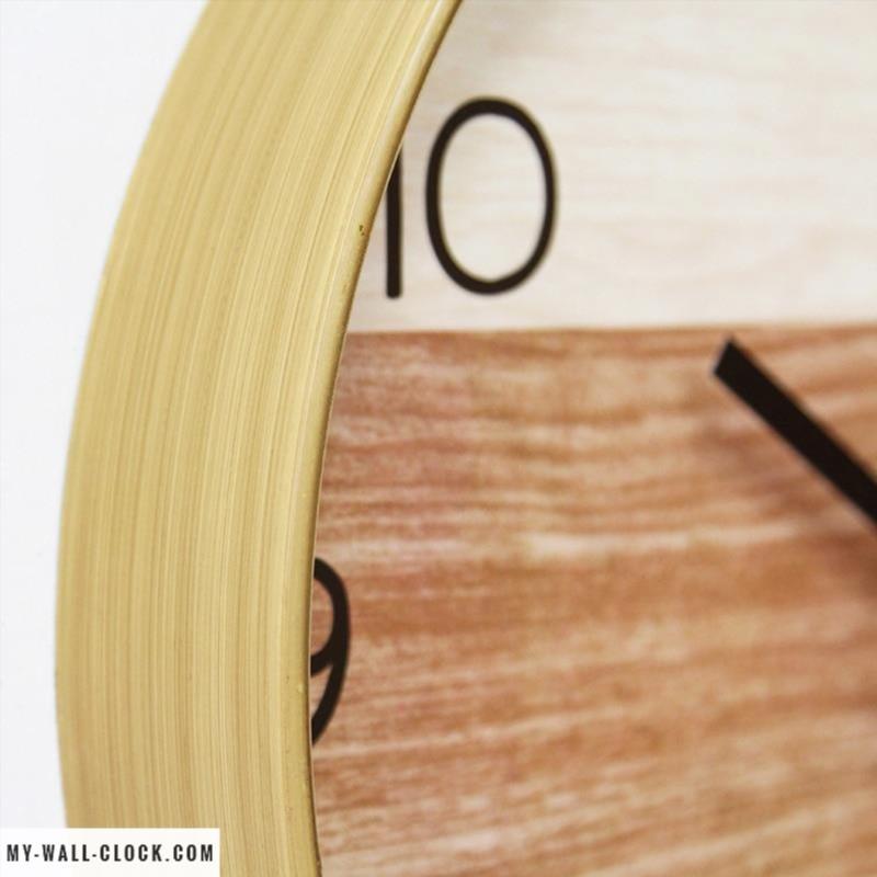 Wooden Clock Clear Design My Wall Clock