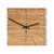Wooden Clock Elegant Square My Wall Clock