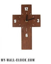 Wooden clock Holy Cross My Wall Clock