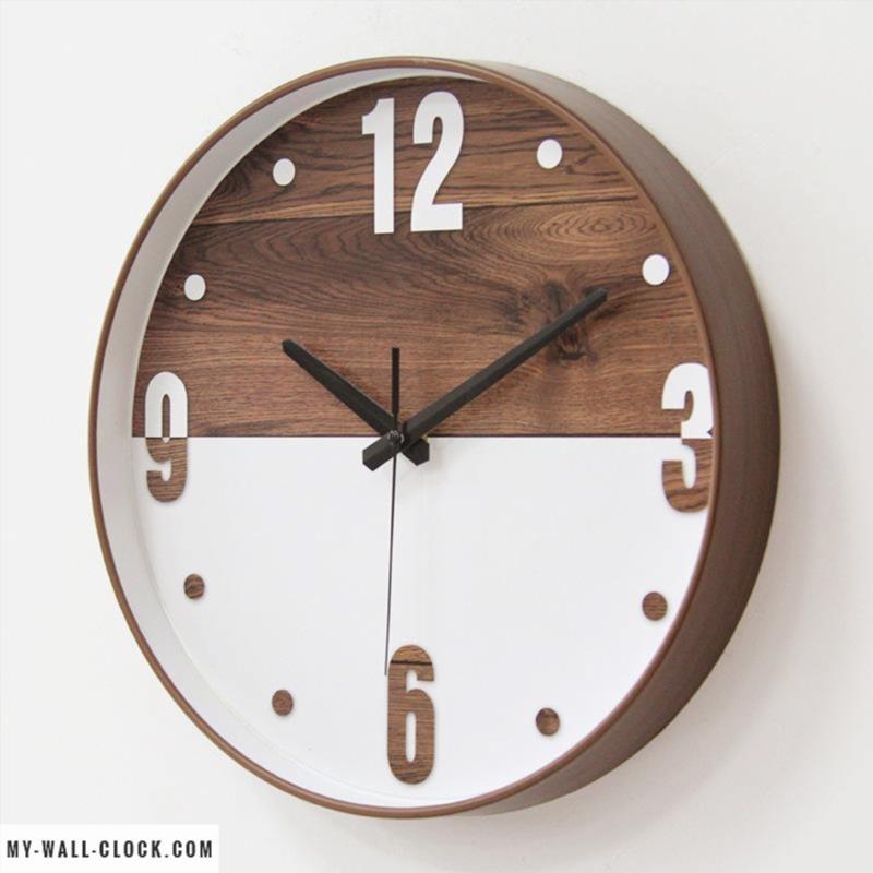 Wooden Clock Mixed Design My Wall Clock