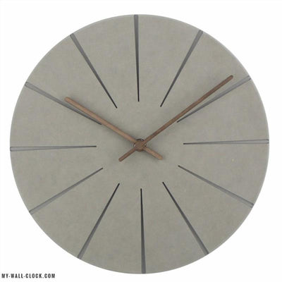 Wooden Clock Sleek Modern My Wall Clock