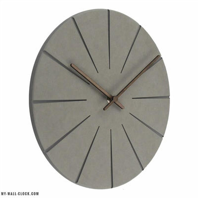 Wooden Clock Sleek Modern My Wall Clock