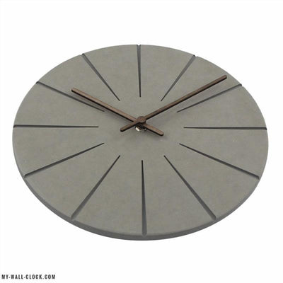 Wooden Clock Sleek Modern My Wall Clock