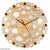 Wooden Clock Small Bubbles My Wall Clock