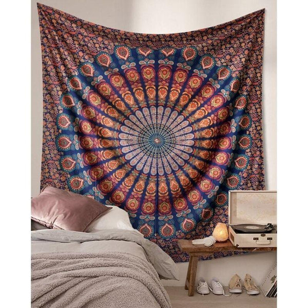 Indian Mandala Wall Hanging Tapestry – Ishka