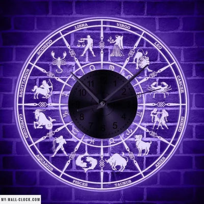 Zodiac Sign Clock My Wall Clock